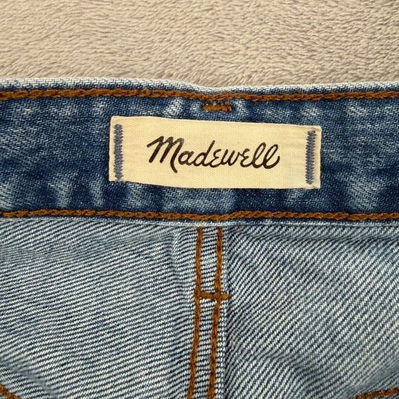 Madewell 90s Straight Jeans Light Wash High Rise Denim Pants Women's Size 29 - Picture 10 of 16